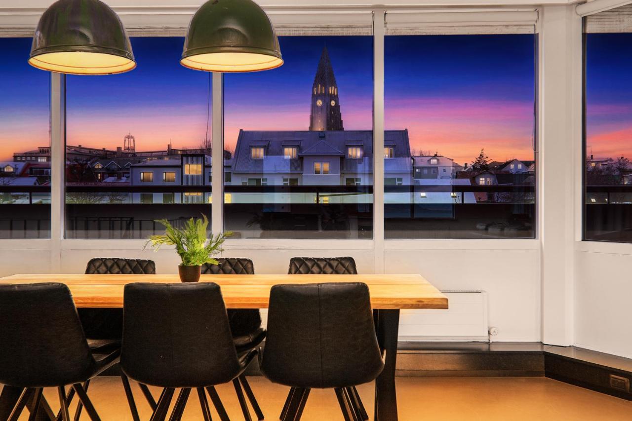 Penthouse Apt On The Shopping Street-Free Parking Reykjavík Exterior photo